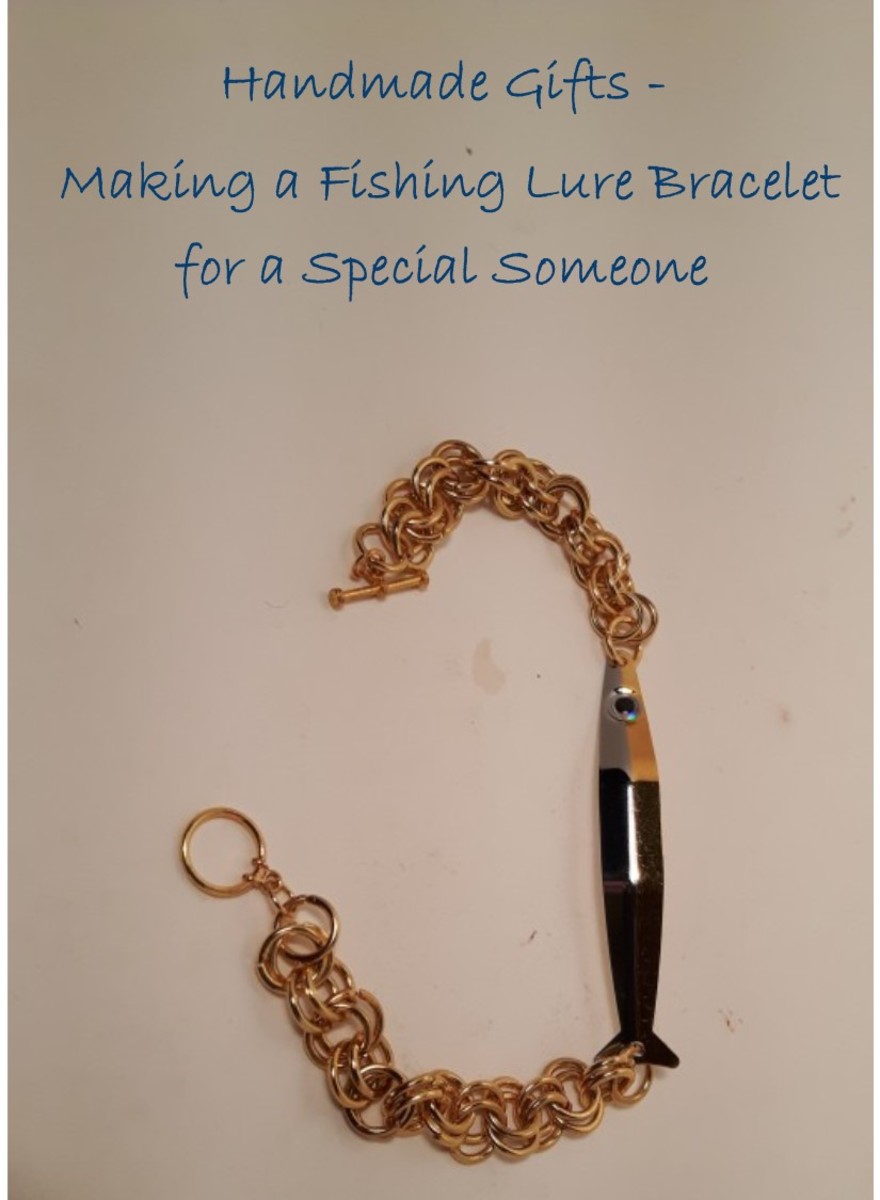 Handmade Gifts - Making a Fishing Lure Bracelet for a Special Someone