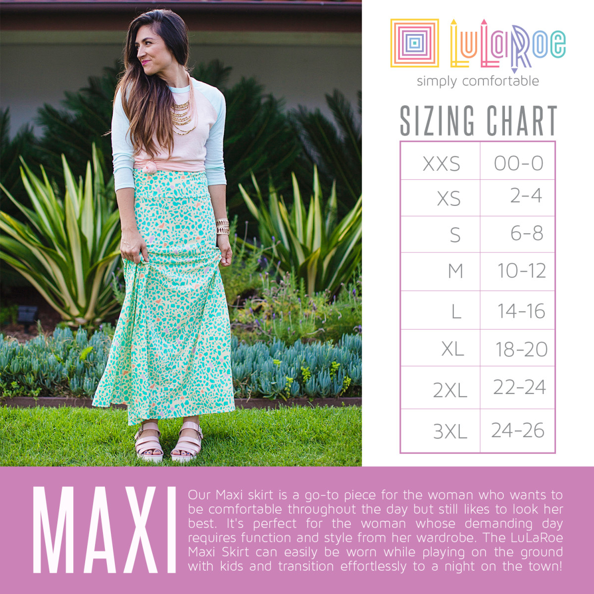 How to Find the Right Lularoe Clothing Size for You | HubPages