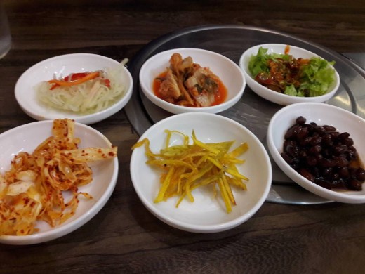 Other side dishes. By the way I like eating the nuts :p