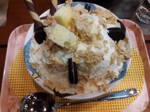 Snow flakes Patbingsu