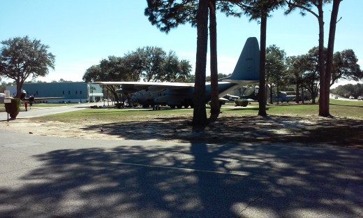 Outdoor aircraft display, Air Force Armament Museum, Ft. Walton Beach, FL