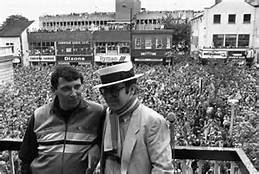 Elton with Graham Taylor at Watford