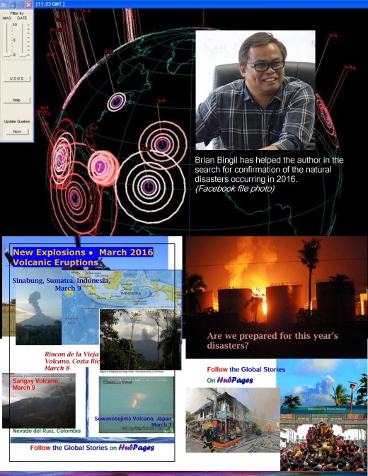 Brian Bingil helped in the validation process by reporting significant events.