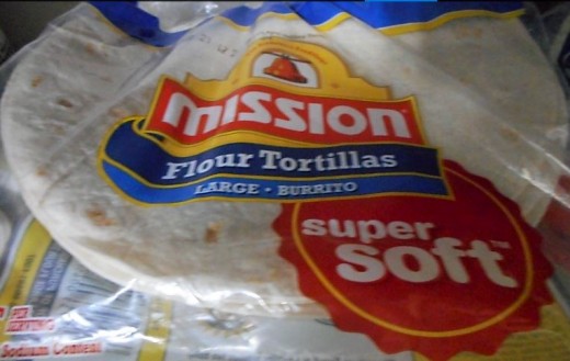 flour tortilla wraps