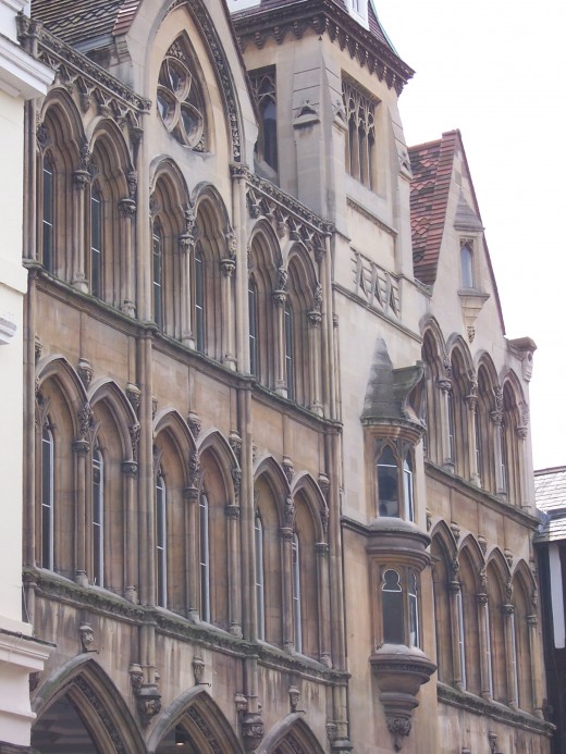 I just love all of this architecture! This was taken in Chester, England.