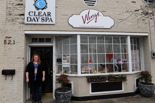 Roslyn Moore, owner of Clear Day Spa.
