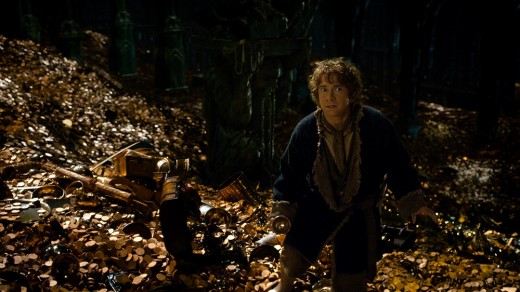 Freeman once again impresses as Bilbo who starts to notice the ring's strange magic for the first time