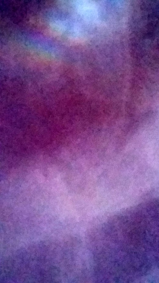 Homemade image to represent the 'pink', nurturing, karmic energy of Woman blended and inseparable from Man's 'blue' essential protective energy. The color code, itself, is purely cultural
