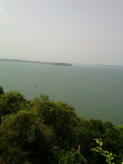 Arabian Sea from Aguada Fort