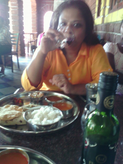 Lunch time at Goa