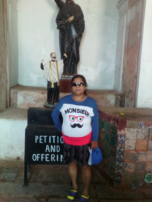 Papu at St. Francis Xavier's church