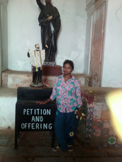 Chandana at the same church