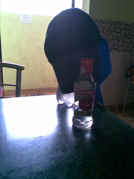 Vodka in lunch hour
