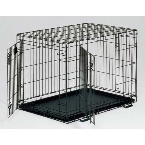 Double-door crate for more freedom