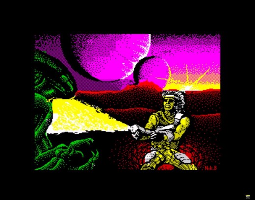 Trantor the last Stormtrooper had impressive visuals on the ZX Spectrum