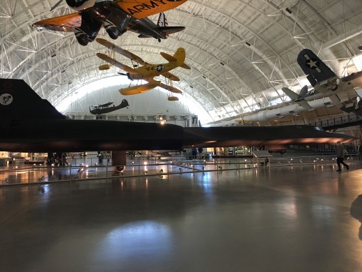 This massive plane is the crowning jewel of the Udvar Hazey Center. 