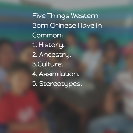 Western Born Chinese referred to as  share some common experiences.  