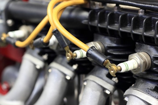 Check your spark plugs if your engine is running rough.