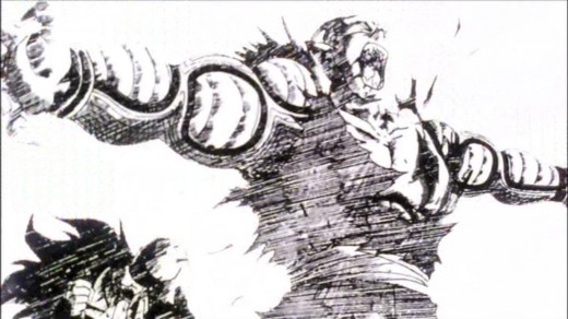 Piccolo Intervenes Nappa's Energy Beam