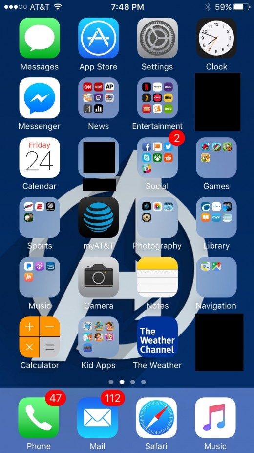 Tap to open the Facebook Messenger app.