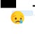 The sad animated graphic.