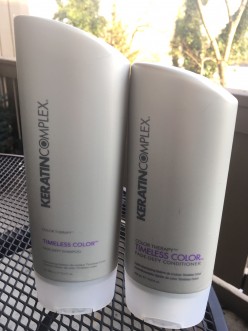 Save your haircolor, beautifully: A review of KeratinComplex Color Therapy shampoo and conditioner