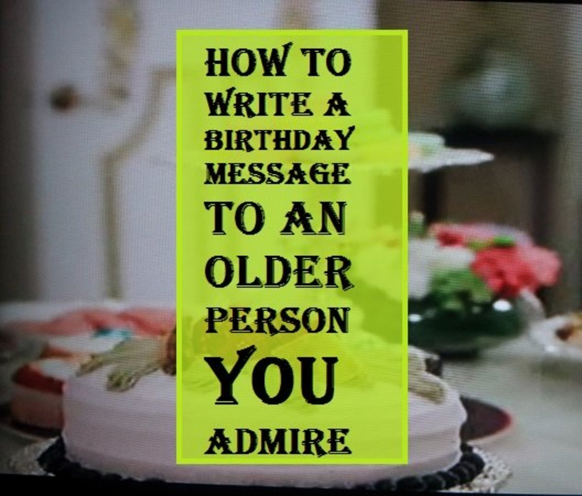 Write a birthday message