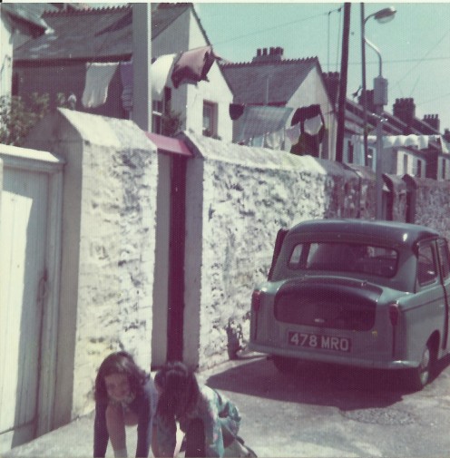 Plymouth back lane early 1970s