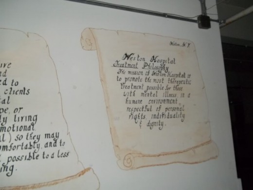 Trans-Alleghency Lunatic Asylum Policy Statement (renamed the West Virginia Hospital for the Insane) 