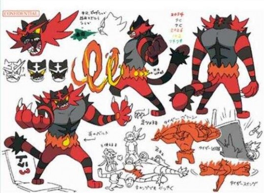The Leaked Drawing of Incineroar