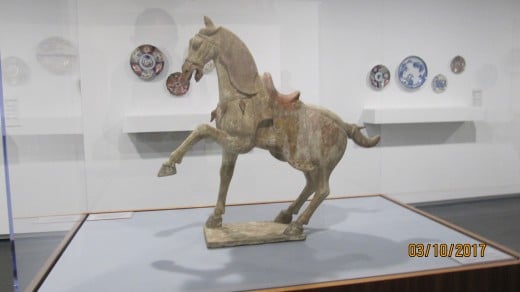 Tang Dynasty funerary sculpture - Springfield Art Museum - Springfield, MO