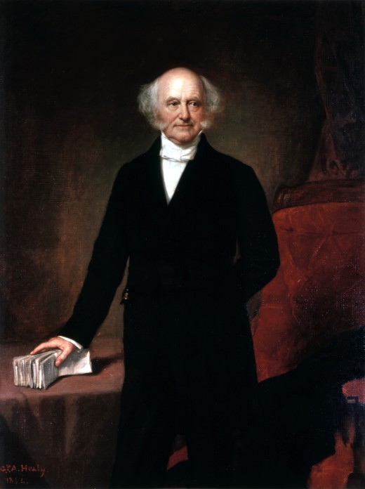 Martin Van Buren's official White House portrait