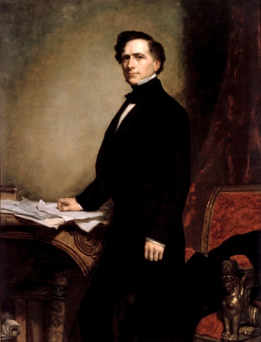 Franklin Pearce's official White House portrait 