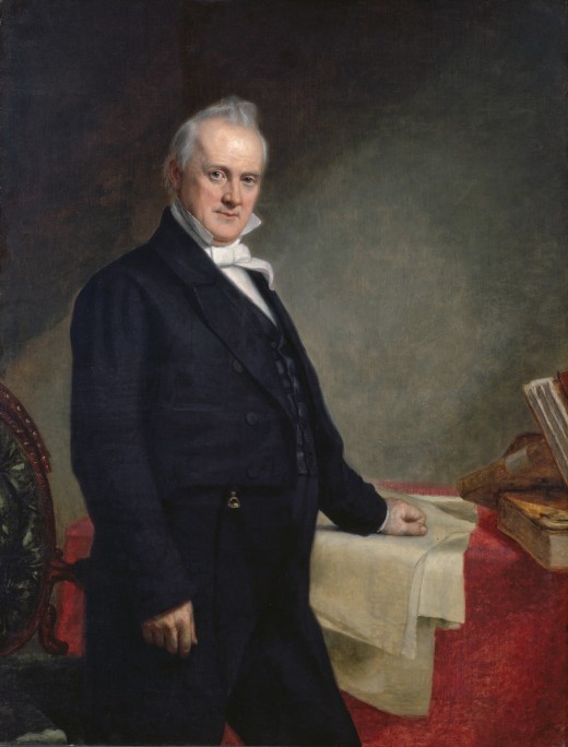James Buchanan's official White House portrait