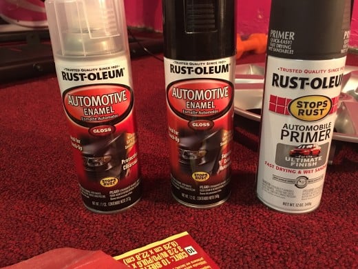 How To Paint Hubcaps Step By With Pictures Axleaddict From Left To Right Clear Coat Gloss Black Enamel Paint Automobile Primer