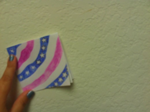 American flag cards are great for sending messages to friends and family serving over seas.
