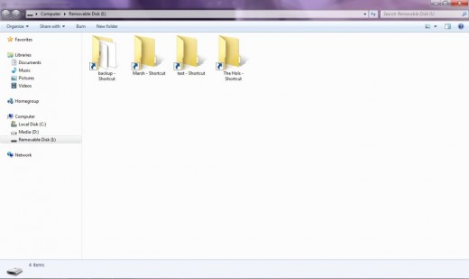 Makes it hard for the user to find their files.