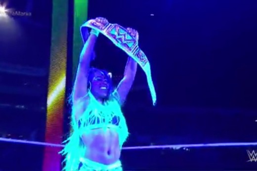 I'm somewhat miffed that this is her second SmackDown title win, but I'm still happy regardless.