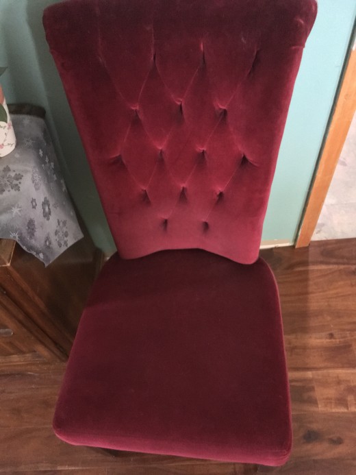 Nice clean chair after