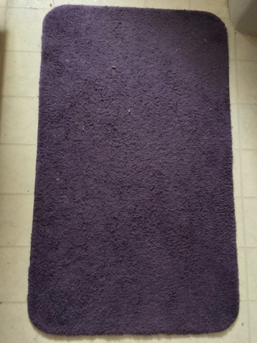 Bath mat before