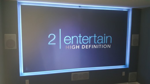 I chose the Aeon 135" 16:9 ambient light rejecting ALR Fixed Frame Edge Free Projection screen, model # AR135DHD3