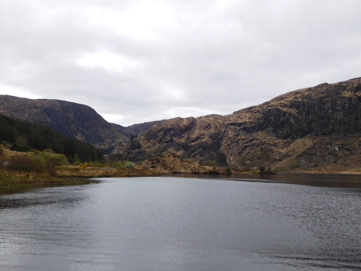 The lake at the Gougan Barra National Forest, the first National Forest in Ireland.