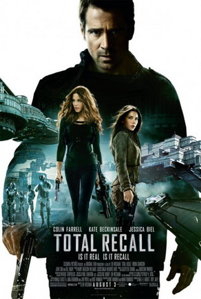 Poster for the 2012 Total Recall remake.