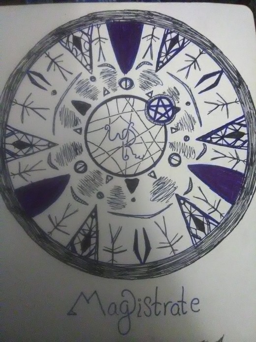 My own personal symbol, for my book of shadows. 