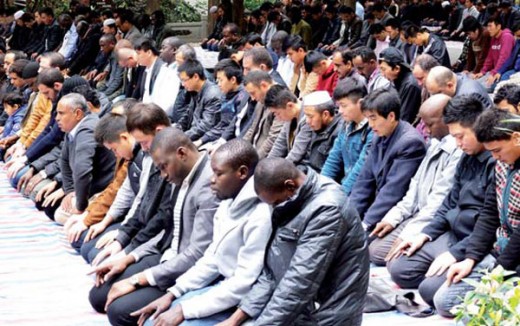 Prayer: A standard way one devotes oneself to Allah daily.