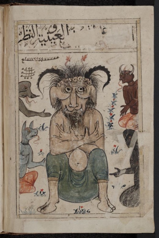 Djinn (Jinn) are demons in Islamic mythology. 