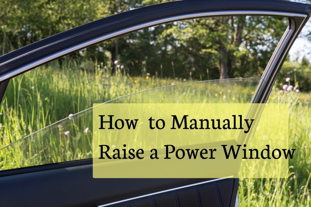 How to Raise a Power Window Manually | AxleAddict 2007 ford taurus power window wiring diagram 