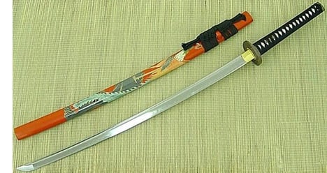 Honjo Masamune sword, created when the Mongols invaded Japan...