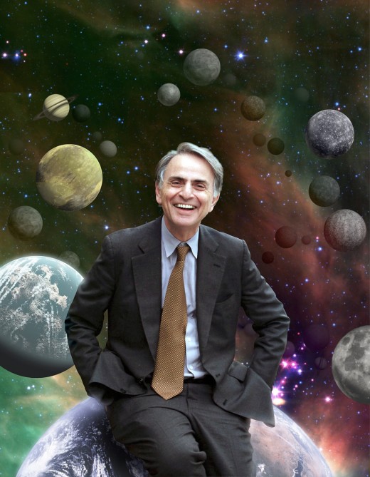 "The first indication of intelligent life on Earth lies in the geometric regularity of its constructions." - Carl Sagan 