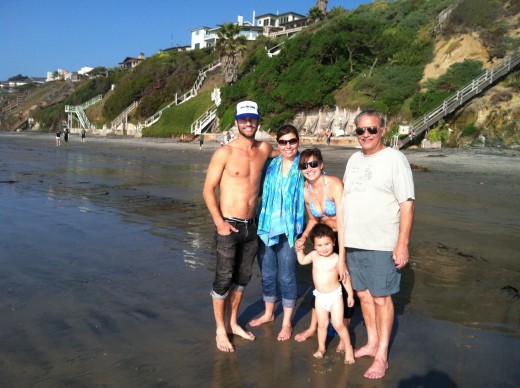 That's a beach and that is sun -- but forget that -- that is fun.